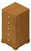 Infinity Instruments Tall Chest Wood Jewelry Box, Natural