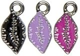 Subculture Charms 3/Pkg - Enamel Lips