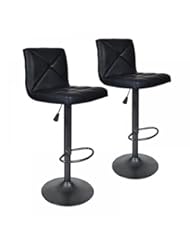 From Amazon.com. Click for details:
 Furniture: Black 2 PU Leather Modern Adjustable Swivel Barstools Hydraulic Chair Bar Stools - BestOffice Furniture: Black 2 PU Leather Modern Adjustable Swivel Barstools Hydraulic Chair Bar Stools - BestOffice