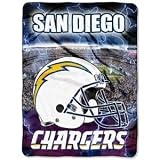 San Diego Chargers 60x80 Aggression Raschel Throw