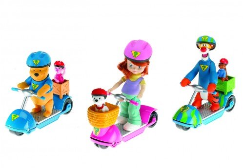 Childrens Toyshop  Toys : Fisher Price: Scoot 'N Sleuth - Pooh & Piglet