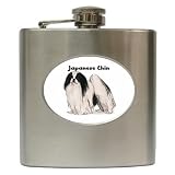 Japanese Chin Hip Flask (6 oz)