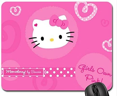 Hello Kitty Mouse Pad, Mousepad (10.2 x 8.3 x 0.12 inches)
