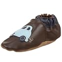 Robeez Infant/Toddler Chubby Car Soft Sole Crib Shoe