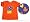 Agatha Ruiz de la Prada Cupcake Red Top 3D Hearts T-Shirt
