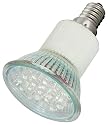 Wentronic 30180 LED E14, 24 LED 300 LUX, weiß