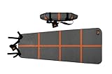 YogaForce A-Line Exercise Mat (Gray/Orange)