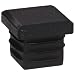 Kapsto 260 Q 1818 1.5 - 2 Polyethylene Square Plug, Black, 18 mm (Pack of 100)