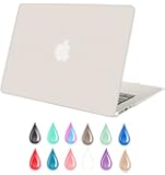 MacBook Air 11.6" Case, Mosiso AIR 11-inch Soft-Touch Plastic Hard Case (Models: A1370 and A1465) (Frost) with One Year Warranty