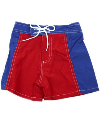Sweet Potatoes Big Fish *Seaside* Red/Blue Board Shorts