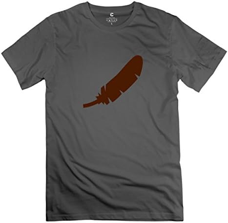 A Feather Deep Heathe T-Shirts Short Sleeve T-Shirts L