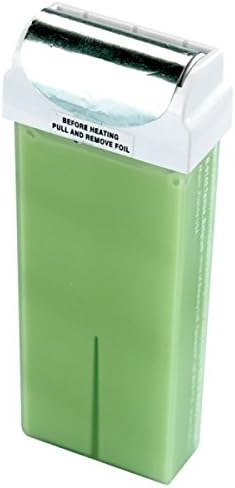 Skinmate Green Wax Cartridge 100g &amp; Small Roller