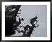 Buddhist Temple, Taipei, Taiwan, China Framed Art Poster Print by Keith Levit, 49x39