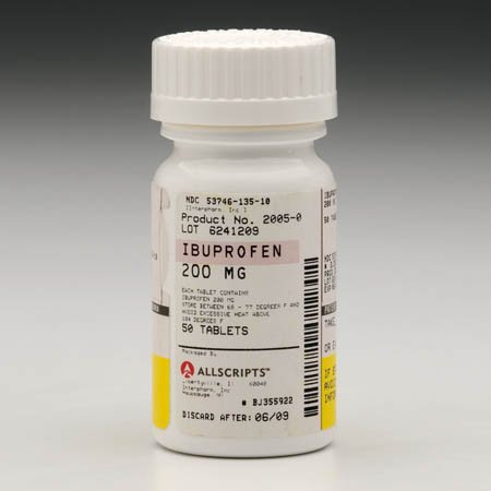 Allscripts Ibuprofen Tablets 200mg - Quantity 1