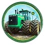 Party Supplies - John Deere 9" Dinner Plates (8)