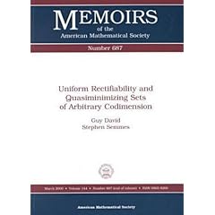 Uniform Rectifiability and Quasiminimizing Sets of Arbitrary Codimension (Memoirs of the American Mathematical Society)