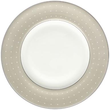 Monique Lhuillier Etoile Platinum Lunch Plate(s) Accent Tan