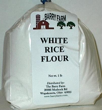 White Rice Flour, 1 lb. by Barry Farm