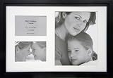 Main Street Décor Deep Contemporary Profile Wall Collage III, Black Frame