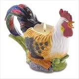 Review _ 38551 / Ceramic Rooster Scented Candle - Great Kitchen Decor !!