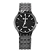 Watches For Men, Business Men's Black Steel Wrist Watches With Link Bracelet