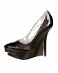 France Leather Platform Wedge main image