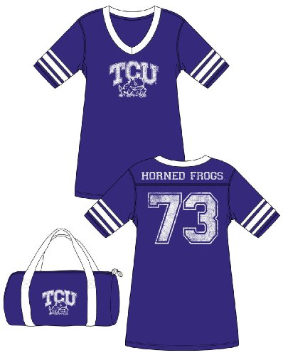 Texas Christian Horned Frogs TCU NCAA Ladies Football Jersey Large / Xlarge