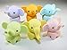 6Pcs Japanese Iwako Erasers-Elephants