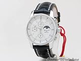 BREITLING Bentley Mark VI Chronograph Moon Phase Mens Watch in Steel & Platinum Bezel P1936212/G629/BLCF