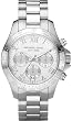 Michael Kors - Stainless Steel Chronograph White Dial Women's Watch MK5454