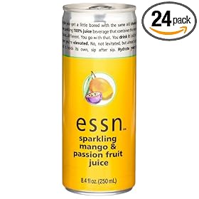 essn Sparkling Mango & Passion Fruit, 8.4-Ounce Cans (Pack of 24)