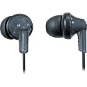 Panasonic RP-HJE120-K In-Ear Earbud Ergo-Fit Headphone (Black)