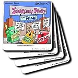 Londons Times Funny Music Cartoons - Lactose Intolerance - Coasters