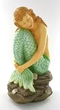 Large Mermaid Statue Ocean Bathroom Figurine Sculpture