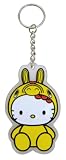 キティ×ロディ　P－CLEAR　KEY　CHAIN　イエロー
