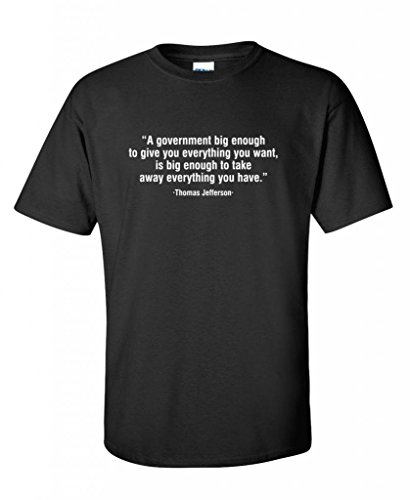 A Government Big Funny Politics Washington Novelty Political T Shirt for Guys