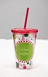 Insulated Cup w/Straw 17oz & Twist Off Lid, Ive been Naughty