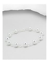 Ball Bracelet In 92.5 Sterling Silver