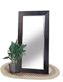 Diamond Sofa 84-Inch Rectangle Floor Mirror, Dark Walnut