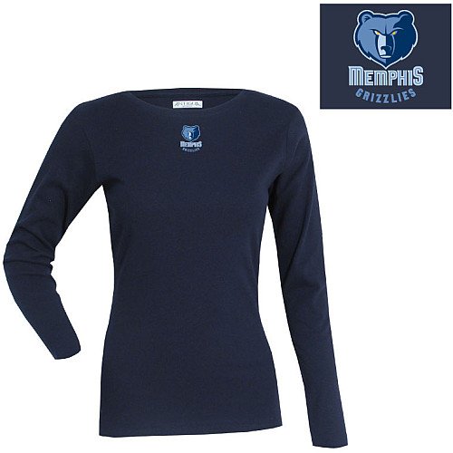 Antigua Memphis Grizzlies Womens Signature Long Sleeve T-Shirt