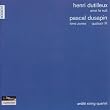 Quatuor "Ainsi la nuit" / Quatuors n�2 "Time Zones" & n�3