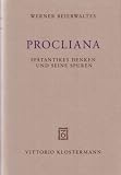 Produkt-Bild: Procliana: Sp&auml;tantikes Denken und seine Spuren