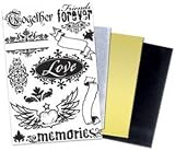7gypsies 17726 Textured Rubon: INK Memories PK