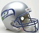 Seattle Seahawks 1983-2001 Throwback Riddell Deluxe Replica Helmet