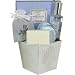 elizabethW Aromatic Room Spray, Bath Mitt, Salts, Bath Fizz and Soap Gift Basket