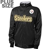 Pittsburgh Steelers Women's Plus Size Full-zip Track Jacket (3X)