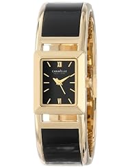 Caravelle New York Womens 44L149 Analog Display Japanese Quartz Two Tone Watch