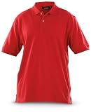 Ashworth Men's Classic Solid Pique Short Sleeve Knit Shirt