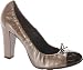 Women's BCBGirls Delta (9.5 M in Black/Greystone Rug Patent/Tumbled Pearl Patent)