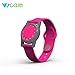 WoCase Wristband for Misfit Flash Activity and Sleep Tracker Band Bracelet (Pink, One Size, Fits Most Wrist)